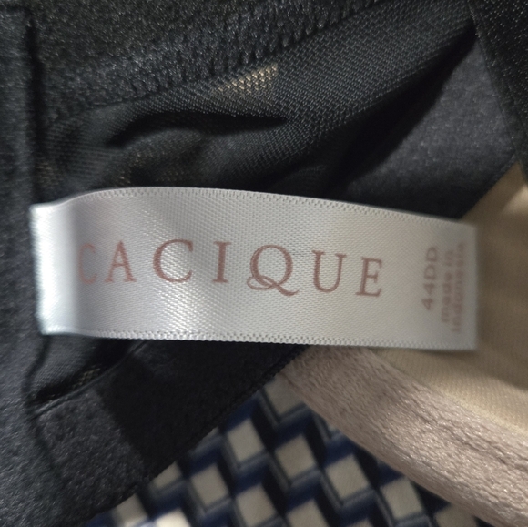 🐢 Cacique Modern Lace Covered Bra. 44DD - Picture 9 of 11